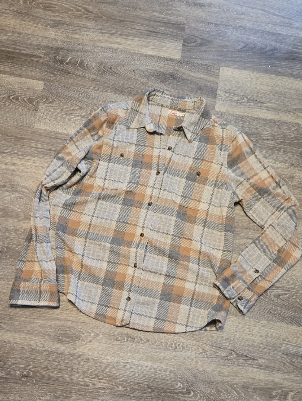 Faherty Legend Sweater Shirt Sz Large